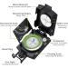 Proster IP65 Hiking Compass with Sighting Clinometer Professional Military Compass Metal Camping Compass Waterproof with Carry Bag for Camping Hunting Hiking Geology Activities Black Compass - Buy Online on GoSupps.com
