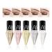 LAMUSELAND Glitter Liquid Eyeliner Set - 5 Colors Metallic Shimmer Pigment Eye Liner Pen - Waterproof Long Lasting Eyeshadow Makeup - Diamond Shape - 5pcs - Buy Online on GoSupps.com