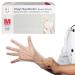Mira Pak Disposable Clear Vinyl Gloves Box of 100|Perfect for Food Prepping/Dish Washing/Cleaning/Cooking|Single Use Only M (100 Count)