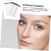FOMIYES 36 Pcs Eyebrow Stickers Makeup Stickers False Eyebrows Stickers Eyebrow Transfer Stickers 4d Make up - Buy Online on GoSupps.com