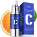 Super Vitamin C Face Serum: SGGI Facial Serum for Women Over 40 with Hyaluronic Acid - Hydrating Lifting Smooth Skin 1 fl oz