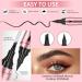 Microblading Eyebrow Pencil - 2-in-1 Dual-Ended Eyeliner & Precision Brow Pen Waterproof & Long-Lasting Dark Brown for Natural Eyebrows - Buy Online on GoSupps.com