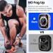 Goton 2 in 1 Waterproof Rugged Case for Apple Watch 40mm Series 6/5/4/SE - Rose Gold | 360 Protective Glass Face Cover & Bumper for iWatch Accessories - Buy Online on GoSupps.com