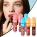 Lip Gloss | 4.7ml x 6 Bottles Tinted Lipstick Nourishing Non-Sticky Lipstick Makeup Set for Travel Going Out Wedding - Buy Online on GoSupps.com