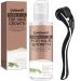 GoldWorld Rosemary Oil for Hair Growth w/Derma Roller Hair Growth Men Women 100ml Light-Weight Non-Greasy Hair Growth Oil Serum Reduce Beard Hair Loss Diluted Rosemary Oil Dry Damaged Hair Tonic