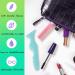 SHANPIN 5 in 1 Silicone Eye Makeup Tool - Reusable Eyeliner Stencils & Winged Eyeliner Aid in Blue - Buy Online on GoSupps.com