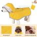 Buy Eyin Waterproof Dog Rain Coat for Large Dogs - Adjustable Reflective Windproof XL Jacket with Hood - Buy Online on GoSupps.com