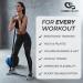 Coresteady Pull Up Bands & Resistance Bands - Heavy Duty Rubber Loop Band for Men & Women - Build Muscle & Power - Fitness Training Aid - Black - Buy Online on GoSupps.com