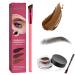 4D Hair Stroke Brow Stamp Brush  Eyebrow Hair Stroke Brush  Realistic Eyebrow Brush  Hair Stroke Eyebrow Brush  4d Brow Brush  4d Eyebrow Brush  The Brow Brush Multi-Function Eyebrow Brush