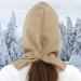 Nland Storm Hood Winter Balaclava for Men & Women - Adjustable Face Mask Warm Ski Mask for Outdoor Sports Beige - Buy Online on GoSupps.com