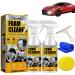 The Mavella Foam Cleaner Mavella Foam Cleaner for Car Multi-Purpose Foam Cleaner Rayhong Foam Cleaner Car Interior Foam Refinisher Cleaner (2PCS)