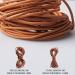 10 Yards Tan Round Cowhide Leather Cord for Jewelry Making, Crafts, and Shoelaces - Buy Online on GoSupps.com