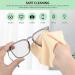 Vonper 18 Pack Microfiber Cleaning Cloths - Multicolor 6x7 Inches - Glasses, Camera Lens, Cell Phones, Laptops, LCD TV Screens and More - Buy Online on GoSupps.com