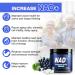 NAD+ Supplement-Liposomal Nicotinamide Riboside Resveratrol 1000mg Pure Organic Supplement for Healthy Aging Brain Cellular Energy 80 Capsules - Buy Online on GoSupps.com