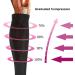 Weekend Peninsula Compression Stockings - 5 Pairs Knee Socks for Travel Sports & Pregnancy - Unisex Medical Support S-M (3 Black + 2 White) - Buy Online on GoSupps.com