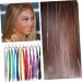 Didiseaon 1pc Extensions Glitter Hair Extensions Color Wig Wigs Colored Ladies Wigs Sparkle Hair Extensions Colorful Wigs Womens Wigs Tinsel Hair Extensions M Black - Buy Online on GoSupps.com