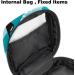 Javenproeqt Portable Women's Binding Bags | Menstrual Cup Pocket Pads & Tampons for Teens | Stylish Blue Sunglasses & Multicolored Shark Bag - Buy Online on GoSupps.com