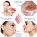 Buy Pink Silicone Ice Face Shape Ball - Reusable Cold Therapy for Women | Facial Ice Scooters & Ice Cream Mold - Buy Online on GoSupps.com