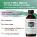 USDA Organic Certified Premium Black Cumin Seed Oil  Darkest Highest TQ Content 1.08 Percent  Nigella Sativa  Undiluted  Cold Pressed  No Solvents  Certified Vegan  Non-GMO (4 Ounce) - Buy Online on GoSupps.com