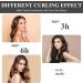 LINXINS 3pcs Heatless Curlers Jumbo Flexi Rods for Long Medium Hair Overnight Heatless Jumbo Flexi Rods for Hair for All Hairs Types Soft Velvet Thick Flexi Rods With Hook (Brown) - Buy Online on GoSupps.com