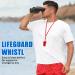 Flutesan 48 Pack Plastic Whistles with Lanyard - Loud, Crisp Sports Whistles for Coaches & Referees - Bulk Pack for Training & Emergencies - Buy Online on GoSupps.com