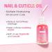 CHUCHU Gel Nail Polish Remover - 15ml with Nail Cuticle Oil for Quick & Easy Removal, Moisturizes & Strengthens Nails - Soothing & Nourishing Formula - Buy Online on GoSupps.com