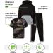 RBX Boys' 3-Piece Jogger Set - Short Sleeve T-Shirt, Fleece Sweatshirt, Sweatpants Black 12 - Buy Online on GoSupps.com