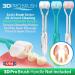 3D Pro Brush | 3-Sided Toothbrush with 7 Replacement Heads | Triple Clean + Soft Gum Massage | Tongue Scraper | Eco-Friendly | Made in USA - Buy Online on GoSupps.com
