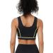CtriLady Womens High Impact Neoprene Wetsuit Crop Tank Top - Black Yellow Medium - Buy Online on GoSupps.com