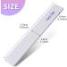 Sularpek 12 PCS Professional Nail Files Buffers | Double Sided 100/180 Grit Emery Boards | Washable Nail Files for Acrylic Nails - Buy Online on GoSupps.com