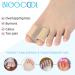 BIGGCOOL Bunions Gel Toe Separators - Men & Women Overlapping Toes Corrector - 2 Loop Bunion Corrector Set - Buy Online on GoSupps.com
