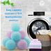 Bienstylife 4-Pack Reusable Laundry Dryer Balls - Eco Friendly Fabric Softener Alternatives Soften and Fluff Laundry Wrinkle Release(Set of 4 Colorful Color) Vibrant Series - Buy Online on GoSupps.com