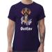 Gift with name personalized by Shirtracer - T-Shirt Men - Dogs - Dachshund - Dog Owners Gift 08 Purple XXL