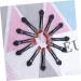 Mikinona 60 Pcs Eye Shadow Applicator Sponge Black Makeup Brushes Maquillaje Small Makeup Brush - Buy Online on GoSupps.com