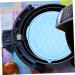 COLLBATH Air Fryer Silicone Fryer Oven Pan 2Pcs air Fryer pan Silicone loaf pan air Fryer Cushion Silicone Liner for air Fryer Round Baking mat Air Fryer Silicone Basket - Buy Online on GoSupps.com