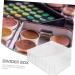 FELTECHELECTR Eyeshadow Organizer Desktop Powder Cosmetics Stand Drawers for Cosmetic Pallet Transparent Transparent 24x23x6.5cm - Buy Online on GoSupps.com