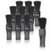 10 Piece Small Face Powder Brushes for Blush Contouring Bronzing and Eye Shadow
