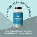 Vitality Adrenal Support: Cortisol Manager & Fatigue Fighter - Healthy Energy with Ashwagandha, Magnesium, L-Tyrosine - 60 Capsules - Buy Online on GoSupps.com