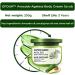 Forever Avocado Body Scrub Natural Avocado Body Scrub Exfoliating Avocado Scrub Anti Cellulite Body Scrub for Women - Buy Online on GoSupps.com