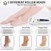 Electric Feet Callus Remover Kit - Rechargeable 13-in-1 Pedicure Tools for Professional Foot Care - 3 Rollers, 2 Speeds - Remove Cracked Heels, Calluses, and Hard Skin - Black - Buy Online on GoSupps.com