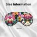 Poodles Dogs Print Double-Sided Eye Mask Soft and Light Blocking for Enhancing Sleep Quality - Buy Online on GoSupps.com