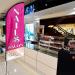 FSFLAG Nails Salon Feather Flag | Swooper Flag Pole Kit & Ground Stake | Advertising Banner Sign for Nails Salon Business - 11 Ft (Pink) - Buy Online on GoSupps.com