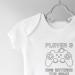 Hippowarehouse Player 3 Baby Vest Bodysuit - Short Sleeve for Boys and Girls - Buy Online on GoSupps.com