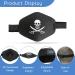 AMZVIO 2 pcs Eye Patches for Adults Adjustable Eye Patch Amblyopia Lazy Eye Patches for Left or Right Eyes after Surgery or Pirate Costume(Black+Pirate) - Buy Online on GoSupps.com