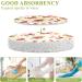 3-Pack Cleaning Kitchen Sponges Oval Santa Claus Bear Kitchen Cellulose Dishwashing Wood Pulp Cotton - Buy Online on GoSupps.com