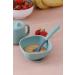 B aba 4 Set Silicone Baby Spoons | Ergonomic Flexible Rounded Tip | Sage & Mineral - Ideal for Ages 4+ Months - Buy Online on GoSupps.com