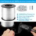CertBuy 2 Roll 656 Feet Fishing Line for Balloon Garland - Strong Clear 0.8mm Nylon String with Aluminum Crimping Loops - Craft Balloon Garland Wire - Buy Online on GoSupps.com