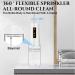 Cordless Water Dental Flosser for Teeth - RUN.SE 230ml Portable Oral Rinse with 3 Modes 4 Interchangeable Nozzles - Rechargeable IPX4 Waterproof Oral Rinse for Home and Travel (white) - Buy Online on GoSupps.com