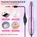 MelodyBetty Electric Nail Drill - Professional Acrylic Nail Machine for Gel & Acrylic Nails | Portable USB Nail File Efile Set with Iridescent Bits - Buy Online on GoSupps.com