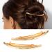 PPX Vintage Style Metal Alloy Barrette Hair Clip - Elegant Gold & Silver Tone for Women & Girls - Buy Online on GoSupps.com